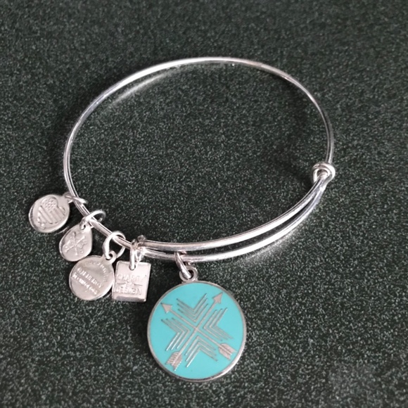 Alex And Ani Expandable Wire Bangle Bracelet - Picture 12 of 16